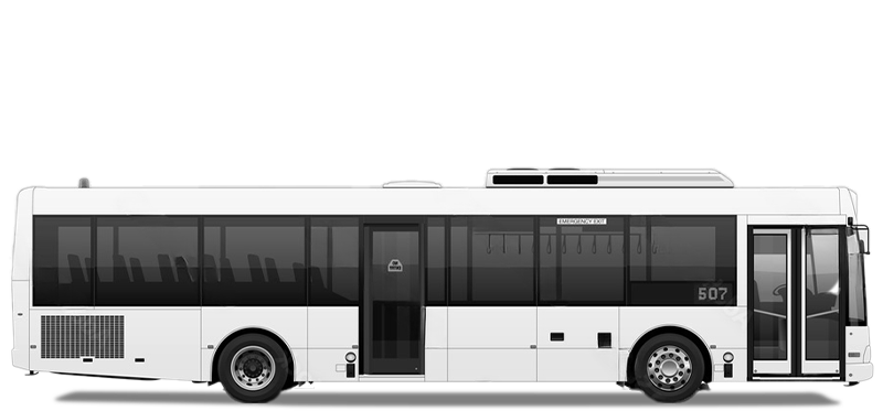 Coaches and City Bus Image