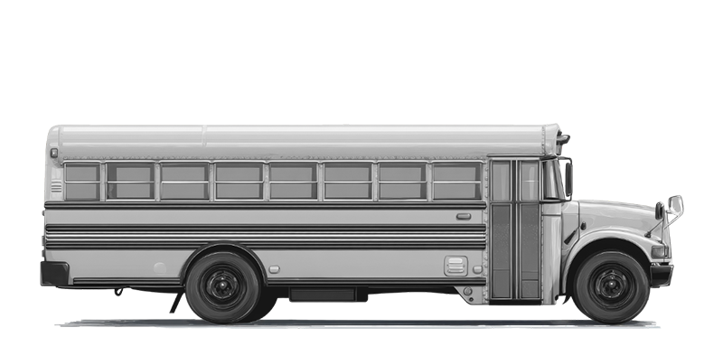 School Buses and Bev Trucks Image